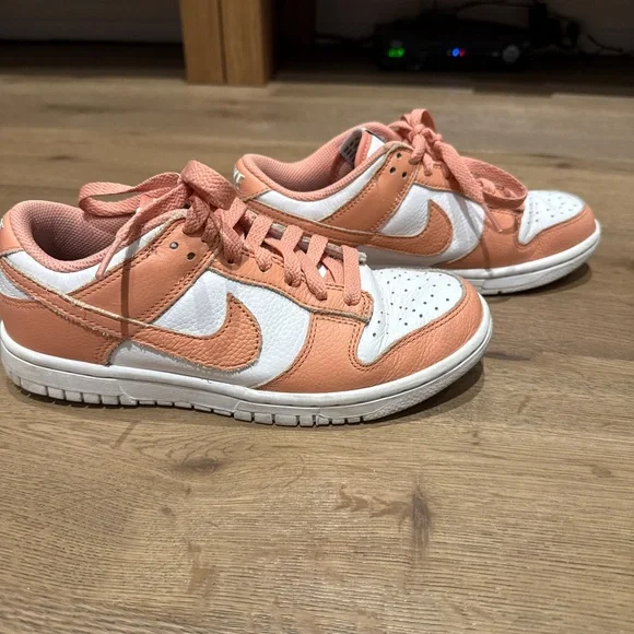 Nike Coral and White Athletic Shoes - Picture 2 of 2